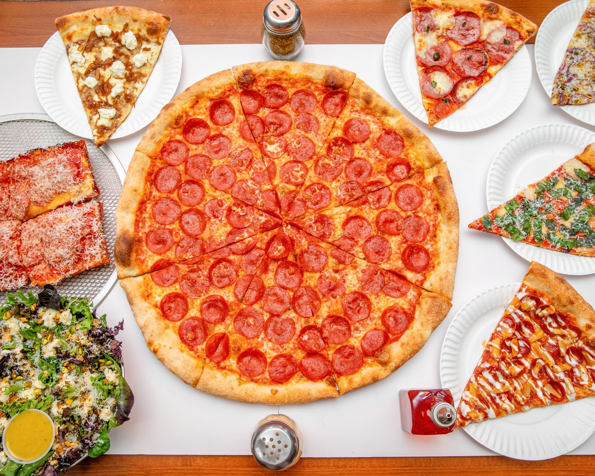 The menu: classics and specials